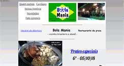 Desktop Screenshot of bolamania.info